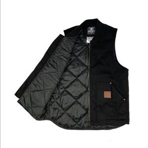 Canvas motorcycle vest